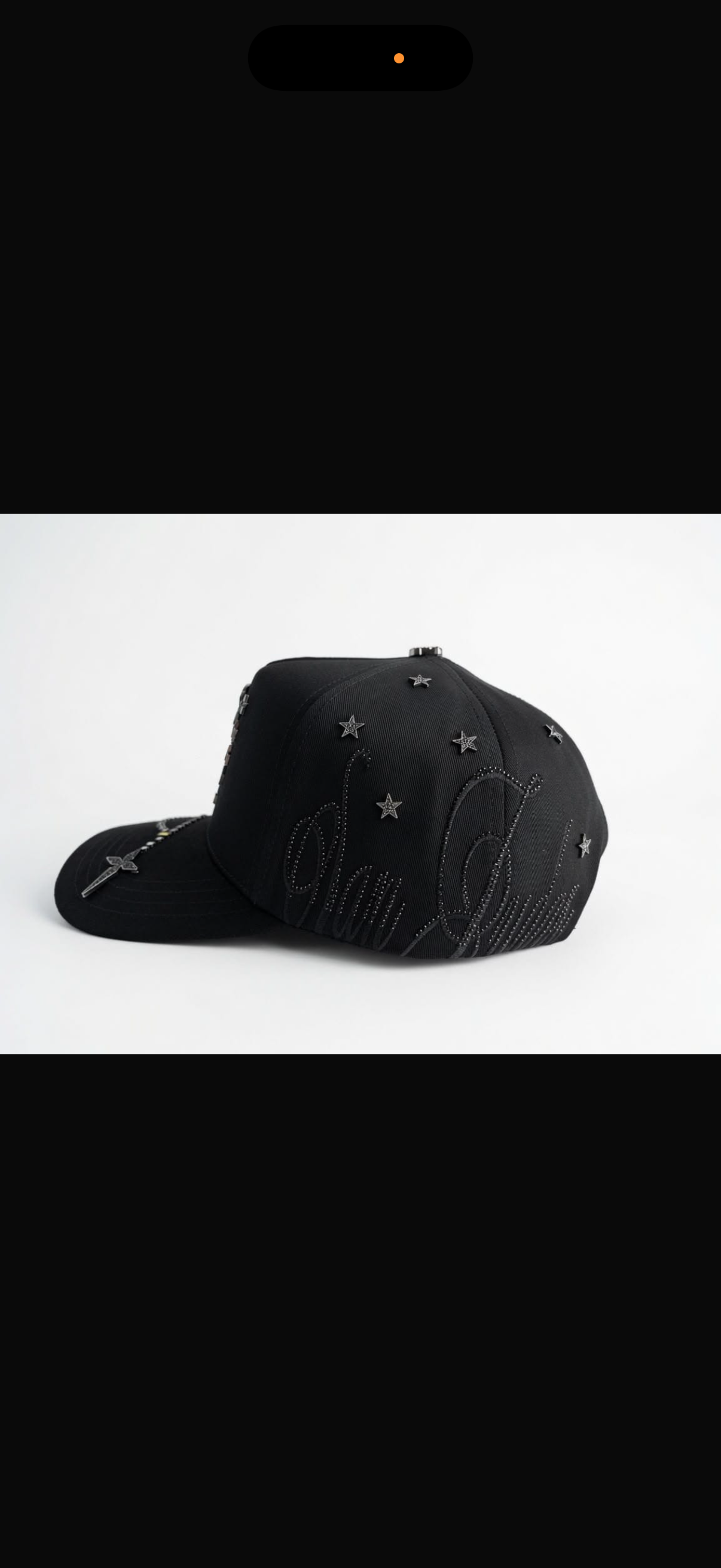 San Judas black on black