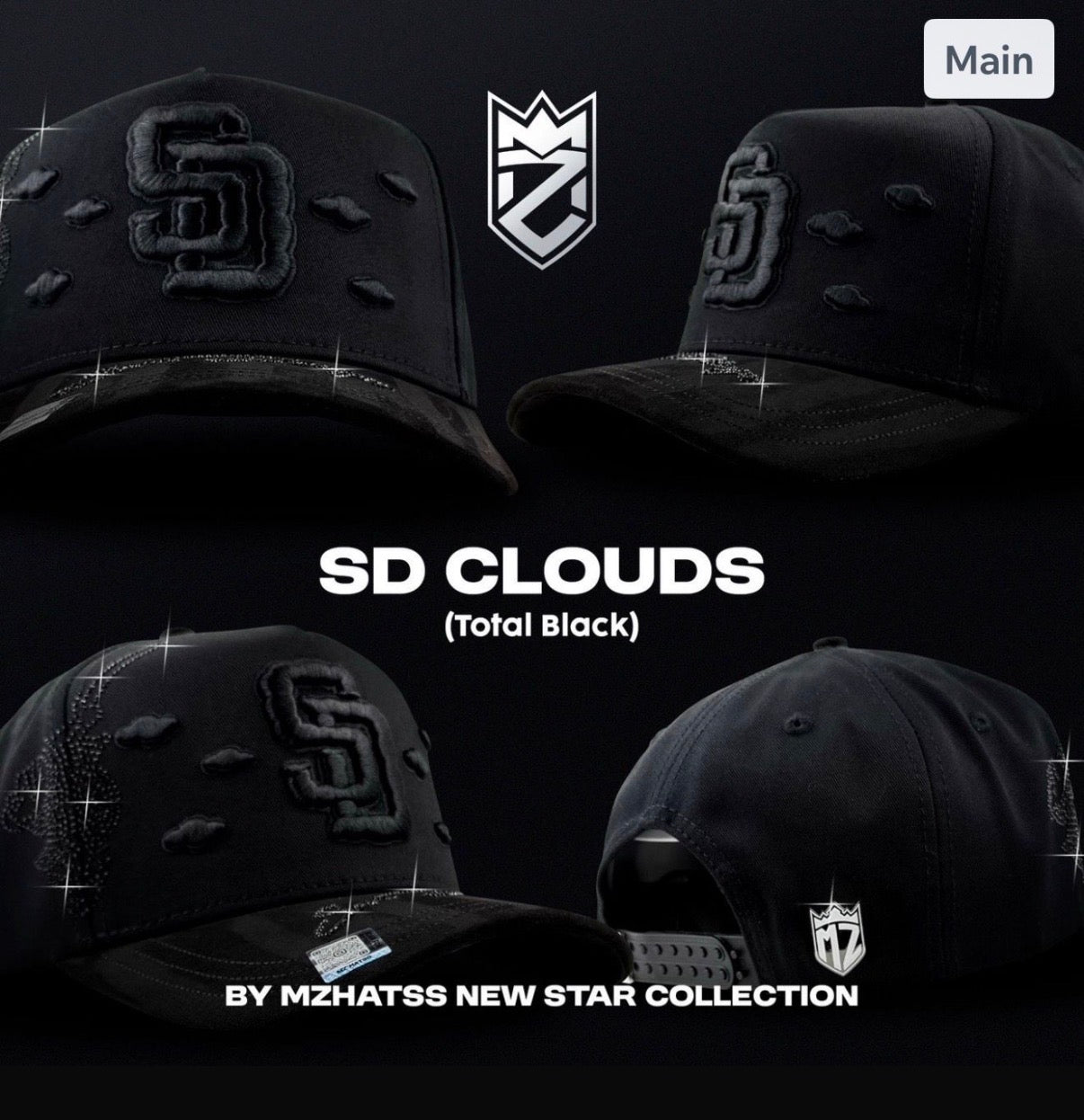 SD Clouds Total black