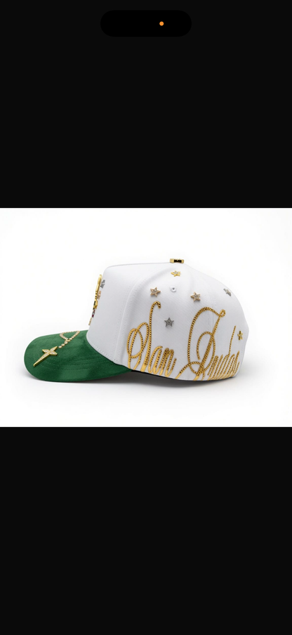 San Judas white and green