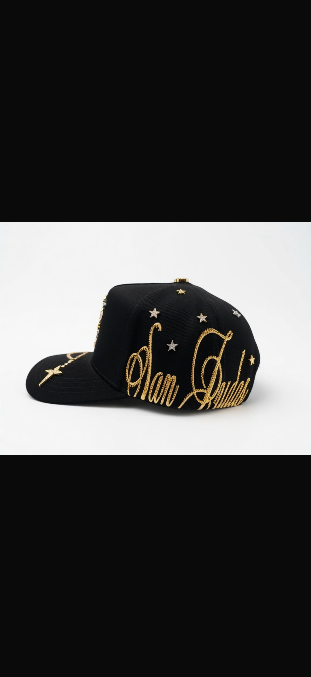 San Judas black and gold