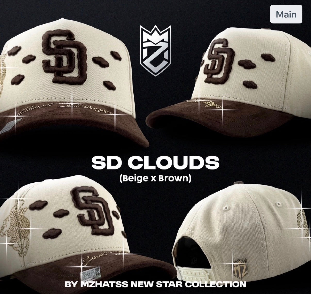 SD Clouds MZ hats