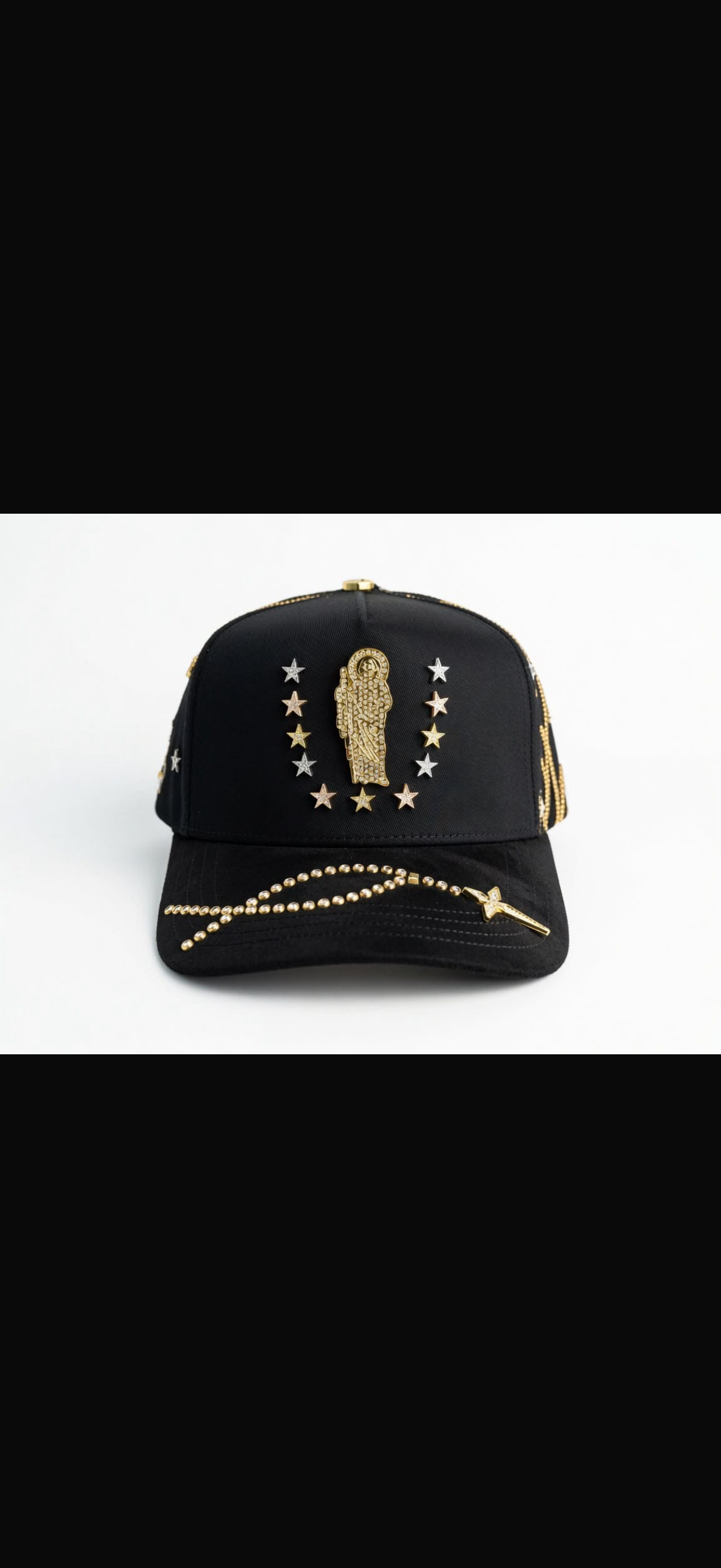 San Judas black and gold