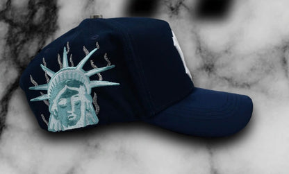 NY navy SnapBack