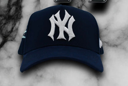 NY navy SnapBack